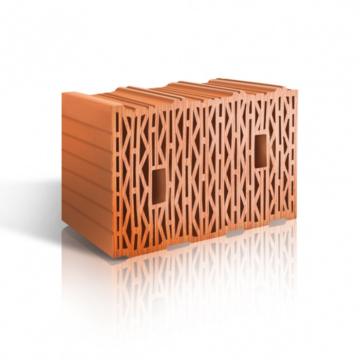 Керамический блок поризованный ЛСР 10,7 НФ теплый, М100, 380х250х219 мм